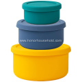 Silicone Round Lunch Box Set